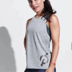 OUTDOOR VOICE X PELETON Ecomesh Heather Grey Tank Top
